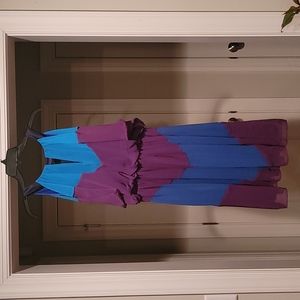 Blue and Purple Sundress